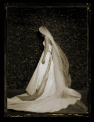 Bride in Black and White